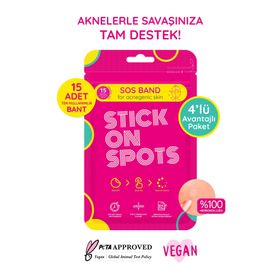 Stick On Spots 15 Adet Sivilce ve Akne Bandı