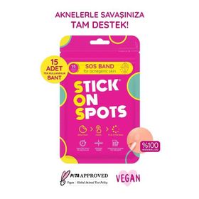 Stick On Spots SOS Band 15 Adet Akne Bandı