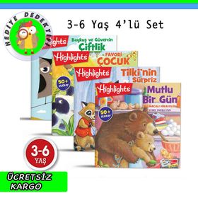 Sticker Bulmacalı Hikayeler 4'lü Set-Dikkat Atolyesi Yayınları