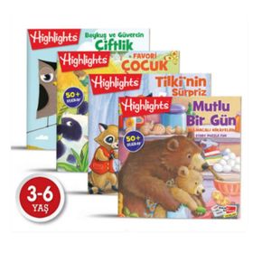 Sticker Bulmacalı Hikayeler 4'lü Set-Dikkat Atolyesi Yayınları