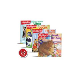 Sticker Bulmacalı Hikayeler 4'lü Set-Dikkat Atolyesi Yayınları
