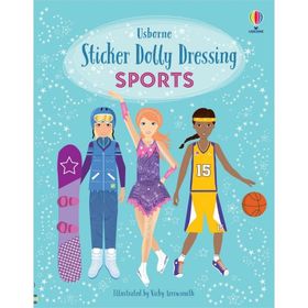 Sticker Dolly Dressing Sports-Usborne Publishing