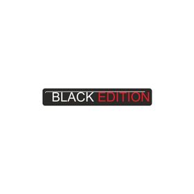 Sticker Fabrikası Black Edition 25x3 cm Duvar Stickerı