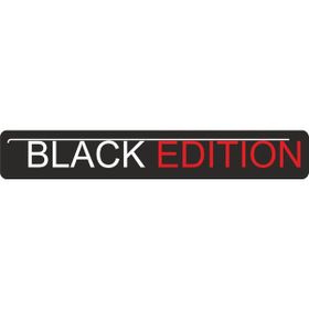 Sticker Fabrikası Black Edition 25x3 cm Duvar Stickerı