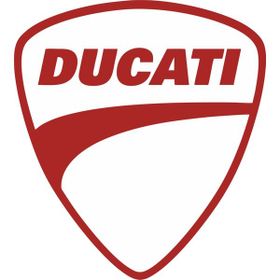 Sticker Fabrikası Ducati Logo 13x10.5 cm Duvar Stickerı