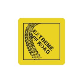 Sticker Fabrikası Extreme Off Road Offroad 9x9 cm Duvar Stickerı
