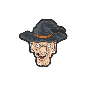 Sticker Fabrikası Gargamel 11x11 cm Duvar Stickerı