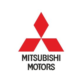 Sticker Fabrikası Mitsubishi Logo 13x10 cm Duvar Stickerı