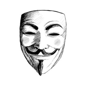 Sticker Fabrikası V For Vendetta Vendeta 12x8.5 cm Duvar Stickerı