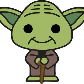 Sticker Masters 10 cm Star Wars Yoda