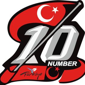 Sticker Masters 10 Numara Bayrak Sticker