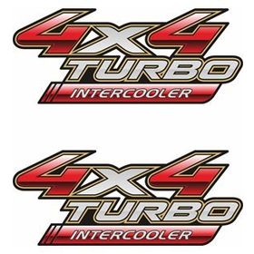 Sticker Masters 4 X 4 Turbo İntercooler Sticker