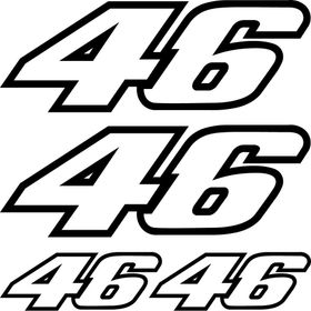 Sticker Masters 46 Sponsor Set Sticker