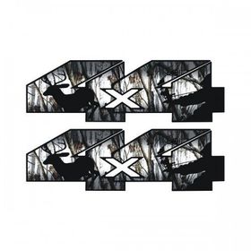 Sticker Masters 4x4 Black Sticker