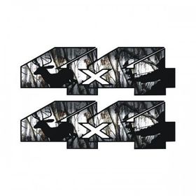 Sticker Masters 4x4 Black Sticker