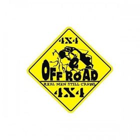 Sticker Masters 4x4 Off Road Yellow Sticker