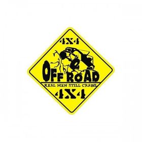 Sticker Masters 4x4 Off Road Yellow Sticker