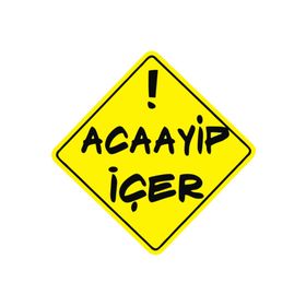 Sticker Masters Acayip İçer Sticker