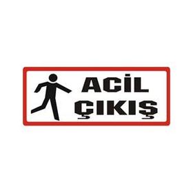 Sticker Masters Acil Çıkış Sticker