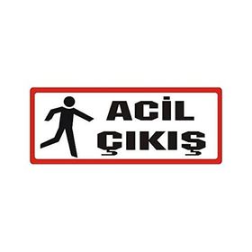 Sticker Masters Acil Çıkış Sticker