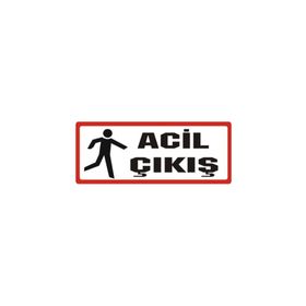 Sticker Masters Acil Çıkış Sticker