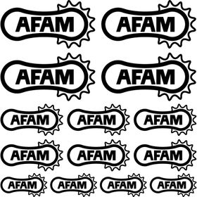 Sticker Masters Afam Sponsor Set Sticker