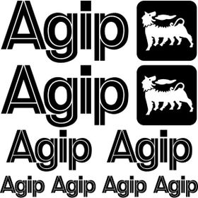 Sticker Masters Agip Sponsor Set Sticker