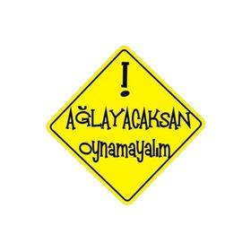 Sticker Masters Ağlayacaksan Oynamayalım Sticker