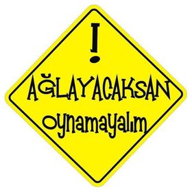 Sticker Masters Ağlayacaksan Oynamayalım Sticker
