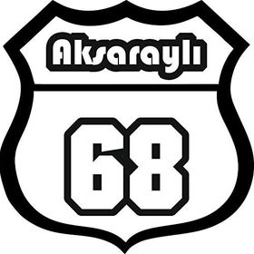 Sticker Masters Aksaraylı 68 Oto Etiket Sticker