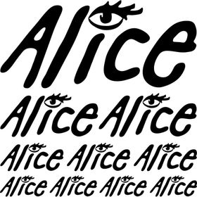 Sticker Masters Alice Sponsor Set Sticker