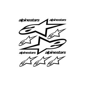 Sticker Masters Alpinestars Sponsor Set 3 Sticker