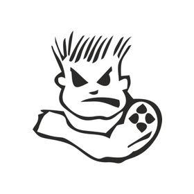 Sticker Masters Angry Man Sticker