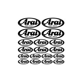 Sticker Masters Arai Sponsor Set Sticker