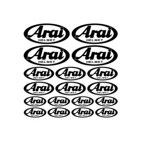 Sticker Masters Arai Sponsor Set Sticker