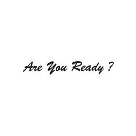Sticker Masters Are You Ready Sticker