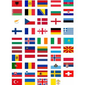 Sticker Masters Avrupa Kıtası Ülkeleri Sticker Seti