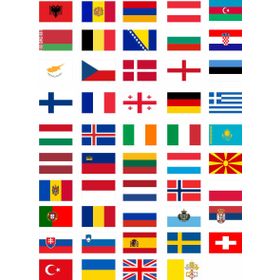 Sticker Masters Avrupa Kıtası Ülkeleri Sticker Seti