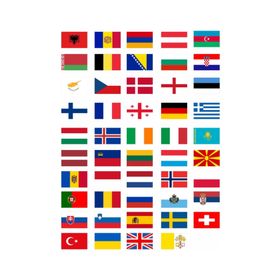Sticker Masters Avrupa Kıtası Ülkeleri Sticker Seti