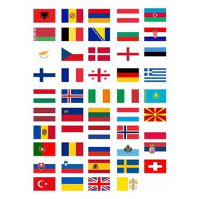 Sticker Masters Avrupa Kıtası Ülkeleri Sticker Seti