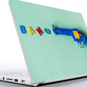 Sticker Masters Bang Laptop Sticker