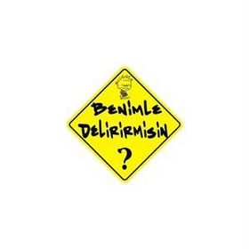 Sticker Masters Benimle Delirirmisin Sticker
