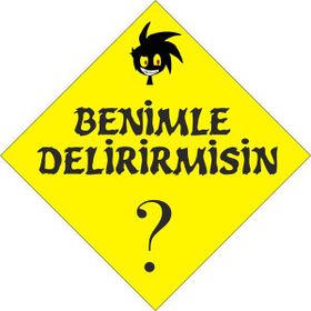 Sticker Masters Benimle Delirirmisin Sticker