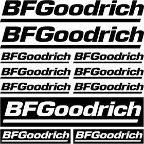 Sticker Masters Bf Goodrich Sponsor Set Sticker