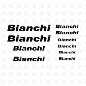 Sticker Masters Bianchi Bisiklet Sticker Set