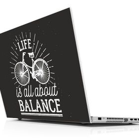 Sticker Masters Bisiklet Laptop Sticker