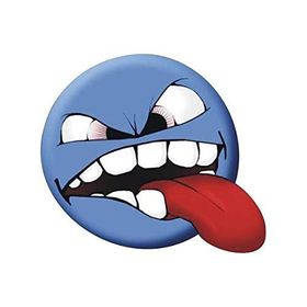 Sticker Masters Blue Face Sticker