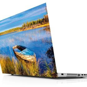 Sticker Masters Blue Sky And Lake Laptop Duvar Stickerı