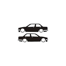 Sticker Masters Bmw E-30 Basık Araç Sticker