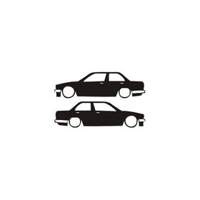 Sticker Masters Bmw E-30 Basık Araç Sticker